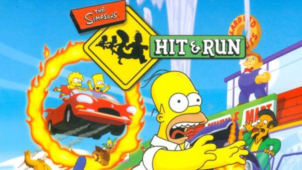 Seven Best Video Games Based on Cartoons 1 Simpsons Hit Run Cover
