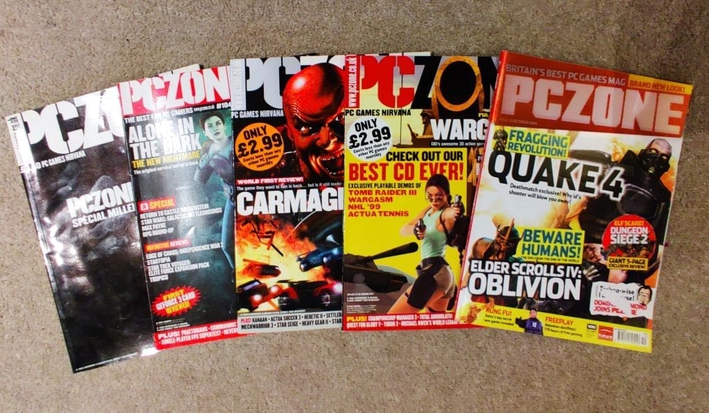 PC Zone magazine, a brief history (1993-2010). 1 pcz mags jdcollection 1