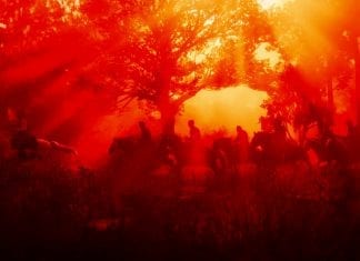 Red Dead Salvation: 14 Steps To Fix RDR2 Crashes Red Dead Redemption 2 the protagonists ride horses through a sunset