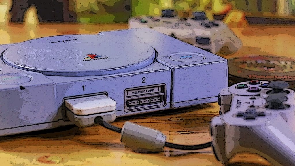 Best Retro Gaming Systems - Lockdown Buyers Guide 9 PS1 Relaxed 03 Poster Edges