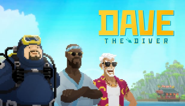 Dave The Diver video game cover