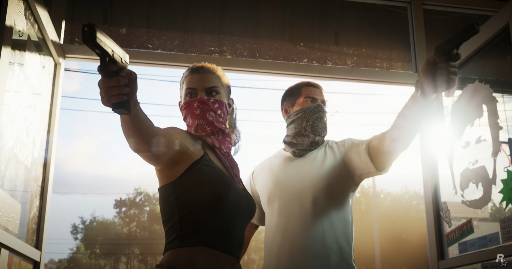 GTA VI Trailer 1 Is Out - And It's All We're Talking About 1 GTA VI main characters screenshot