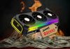 GPUs Are Too Expensive and We Need to Talk About It (Again) A large GPU sits on top of a burning pile of cash with a large price tag attached