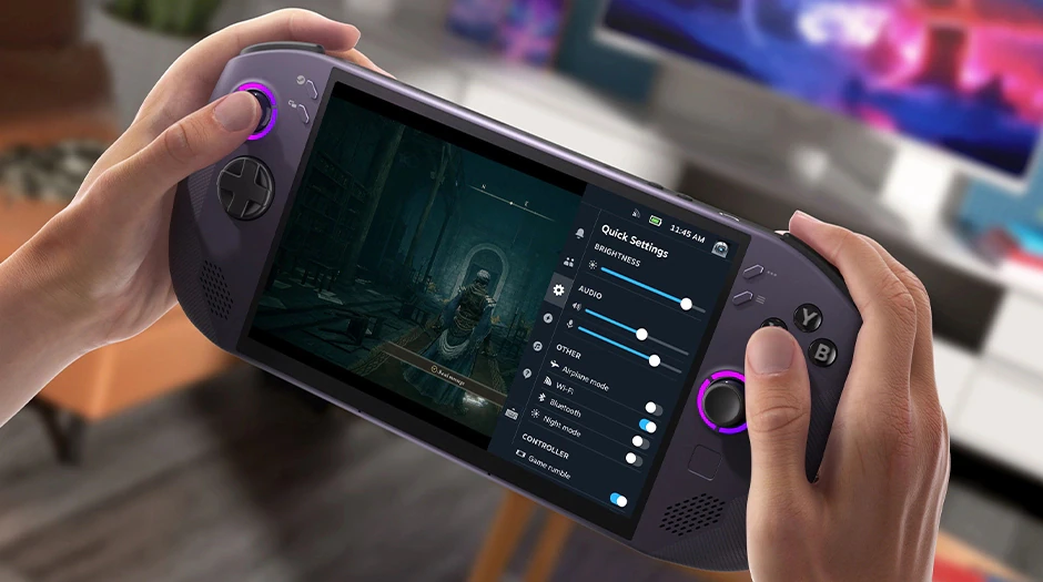 Lenovo Legion Go S running SteamOS