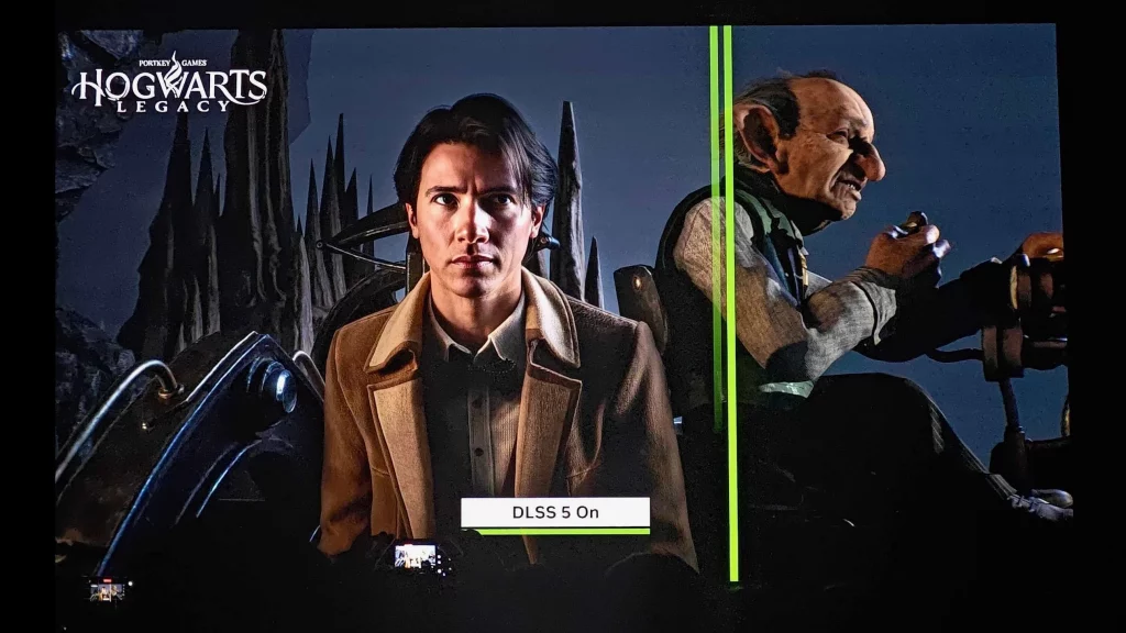 DLSS 5 Hogwarts Legacy demo image