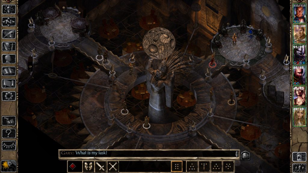 Baldur's Gate II
Irenicus confronts the player in a dungeon scene from Baldur's Gate II: Shadows of Amn