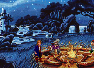 The Golden Age of LucasArts: Why Those Adventures Still Matter — And Where to Find That Feeling Today Guybrush Threepwood stands apart from a campfire gathering of pirates on a moonlit beach in Monkey Island 2: LeChuck's Revenge