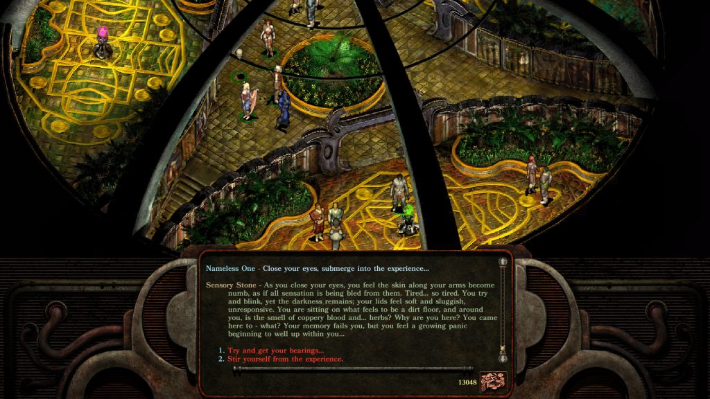 Planescape: Torment
The Nameless One explores the bizarre city of Sigil in Planescape: Torment