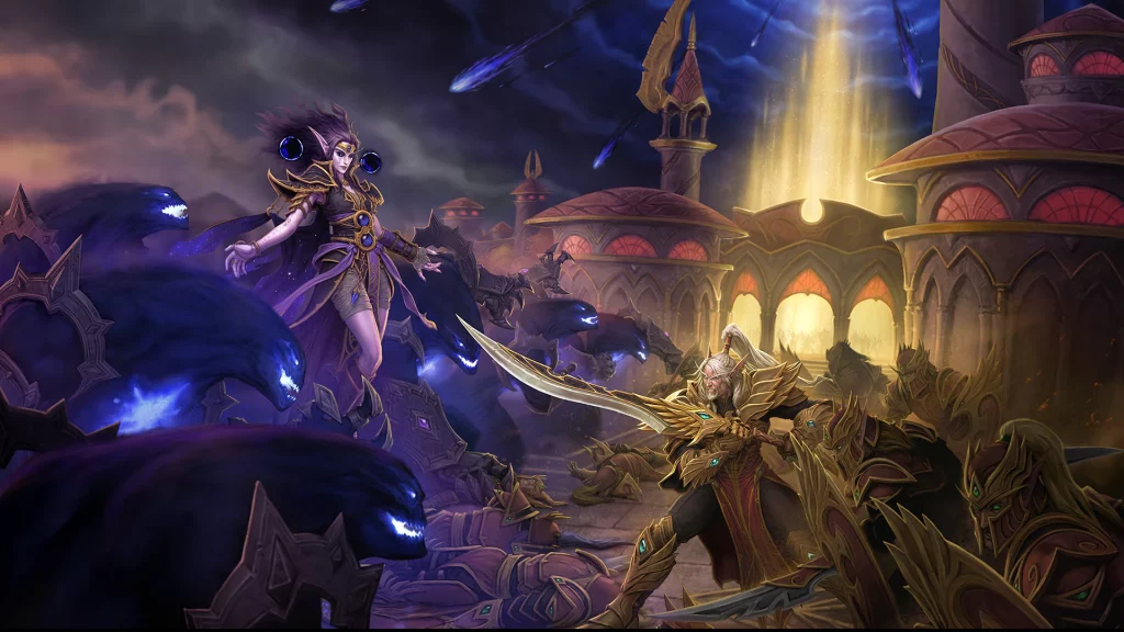 World of Warcraft
A party of adventurers storms a dungeon in World of Warcraft