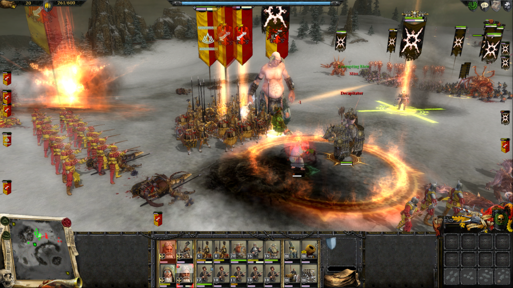 Warhammer Mark of Chaos Gold Edition gameplay