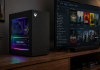 The Next Xbox Is Just a PC with an Identity Crisis An Xbox powered by project Helix sits on a media unit by a TV with a Steam games library on screen
